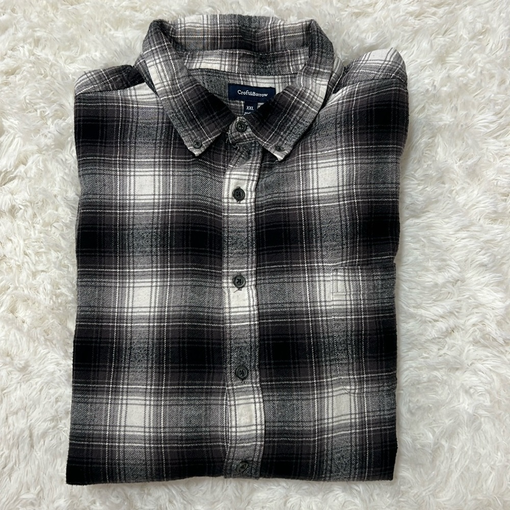 Croft & Barrow plaid flannel shirt